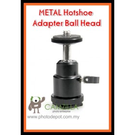 Camzilla Hot Shoe Ball Head Flash Mount Holder Bracket 